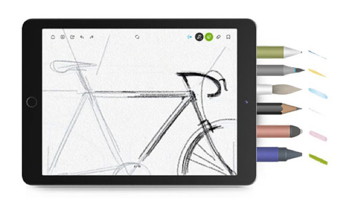 example of bamboo paper work in shapr3d, Wacom One Medium Graphics Tablet